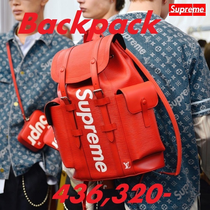 Supreme X Louis Vuitton Backpack At Supremenewyork.com