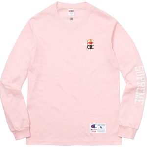 supreme champion hoodie peach