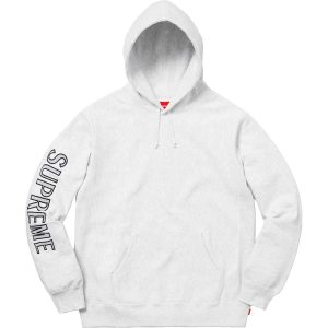 supreme coral hoodie