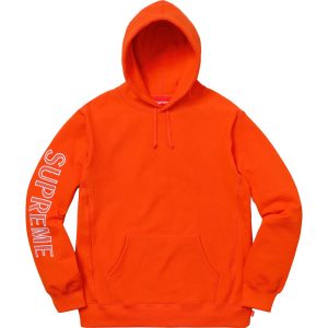 supreme coral hoodie