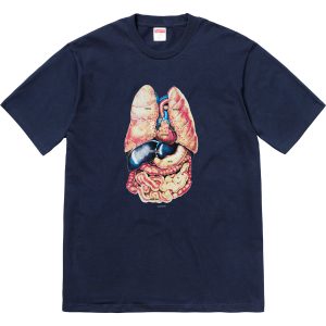 supreme lips tee