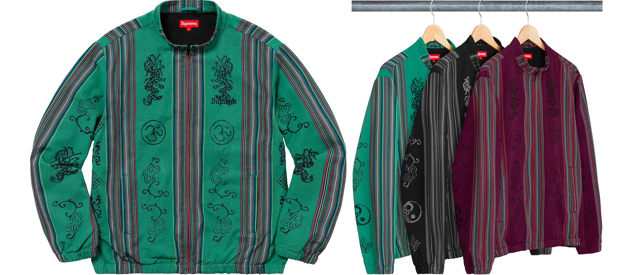 supreme batik jacket