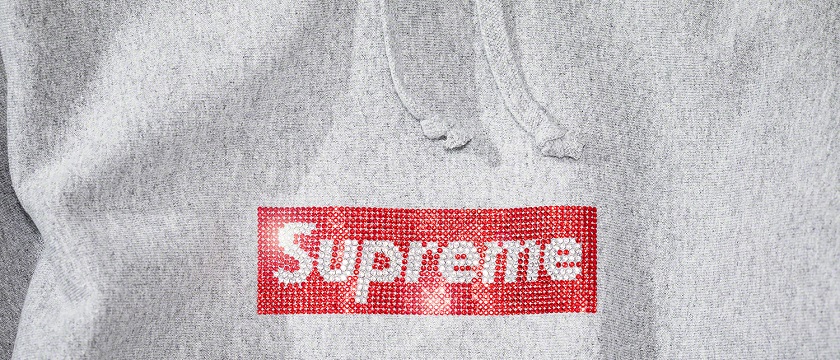 supreme embroidered box logo tee