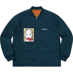 supreme blue jumper