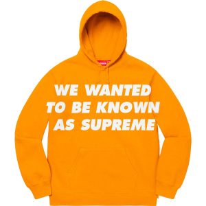 yellow and purple supreme hoodie