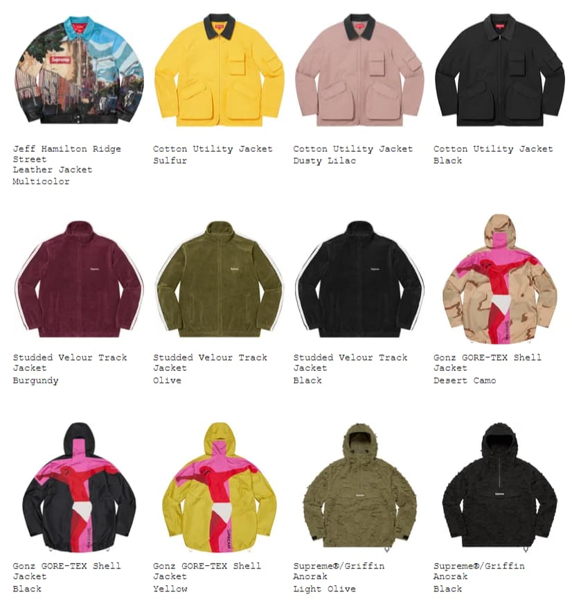 supreme Cotton Utility Jacket 22fw 本物新品保証 - scriba.mu